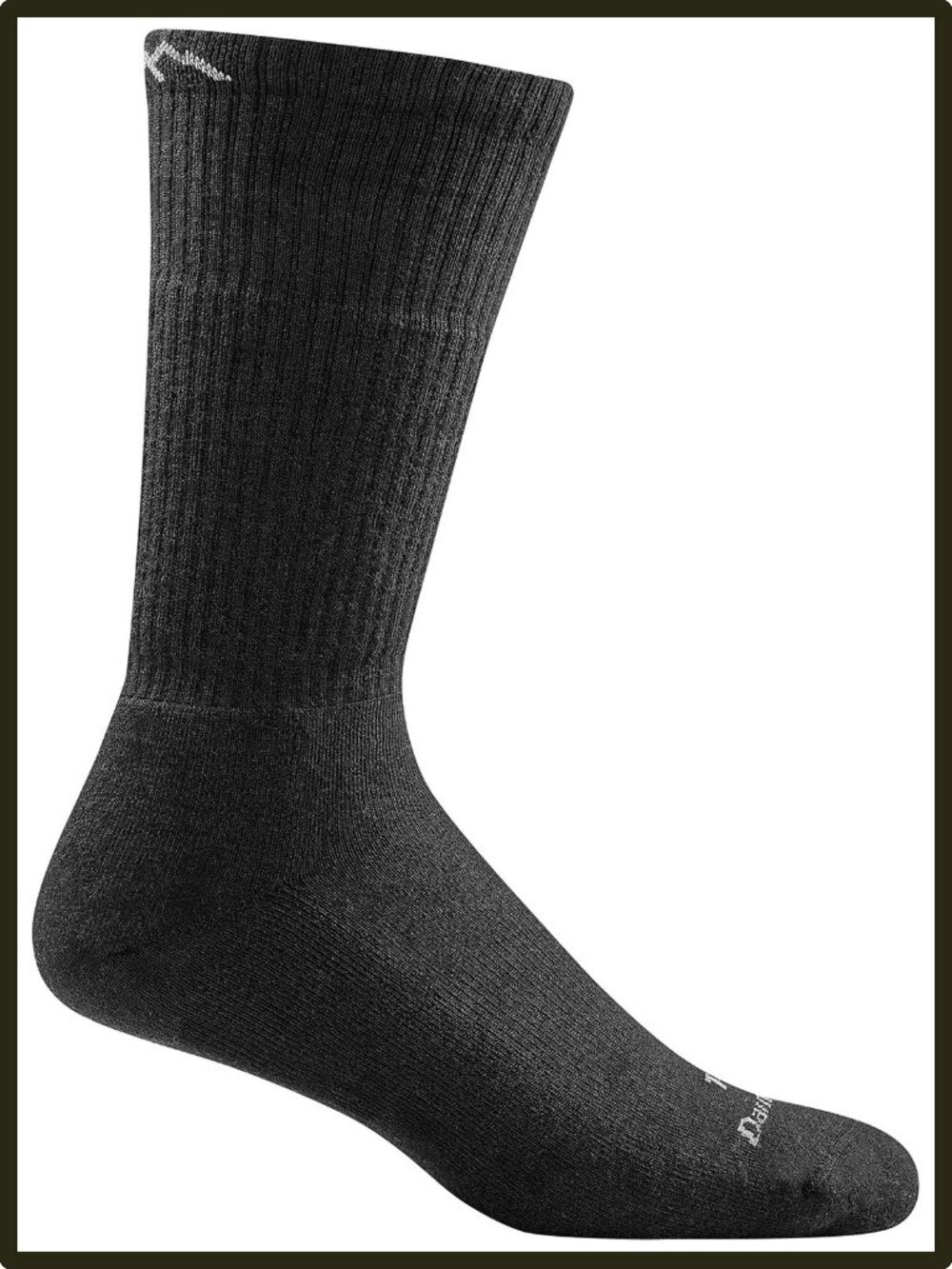 Merino Wool Boot Socks Midweight Tactical Cushion Hiking Seamless Black Warm
